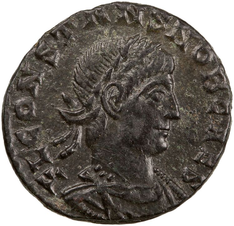 RIC VII Rome 384, аверс, American Numismatic Society (ans)