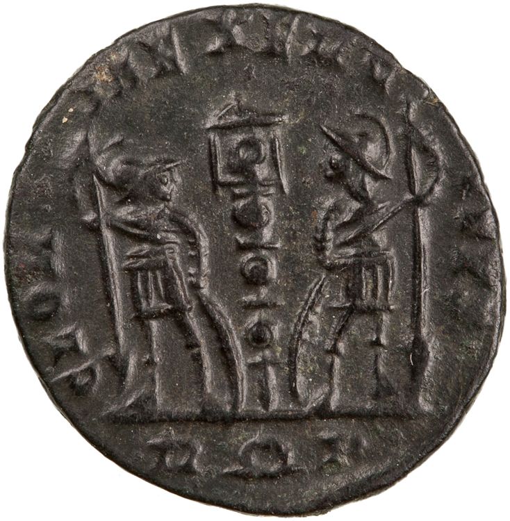 RIC VII Rome 384, реверс, American Numismatic Society (ans)