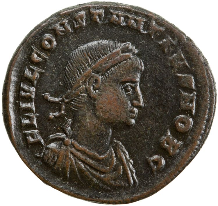 RIC VII Nicomedia 191, obverse, American Numismatic Society (ans)