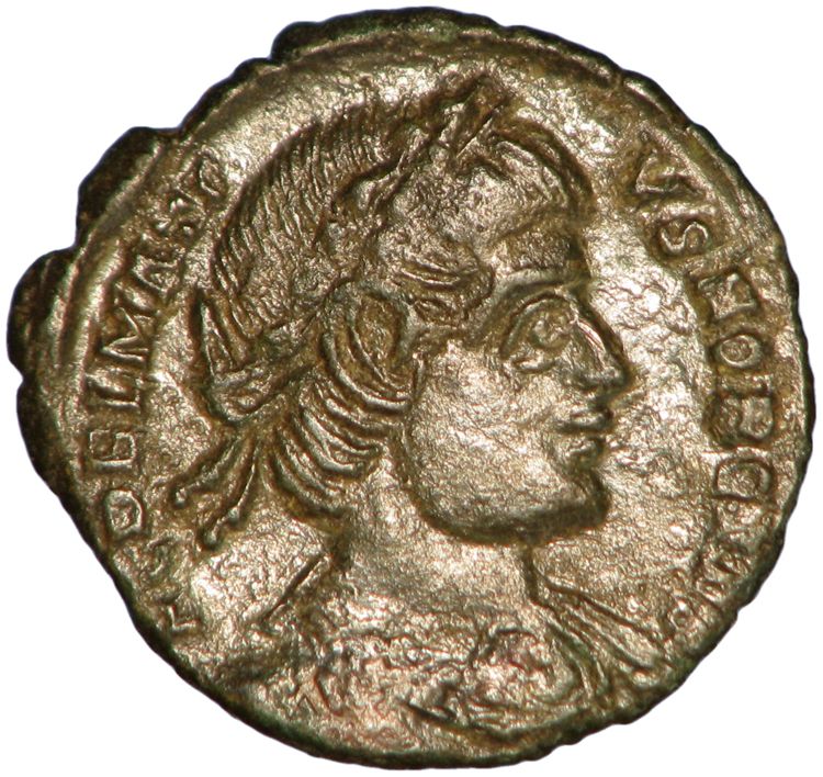 RIC VII Arelate 398, аверс, American Numismatic Society (ans)