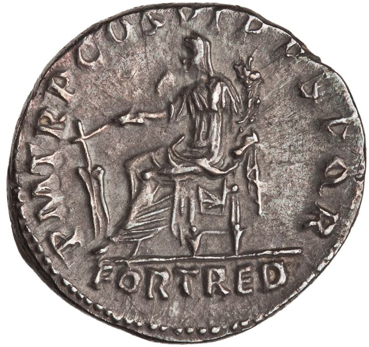 RIC II Trajan 318 (denarius), reverse, American Numismatic Society (ans)