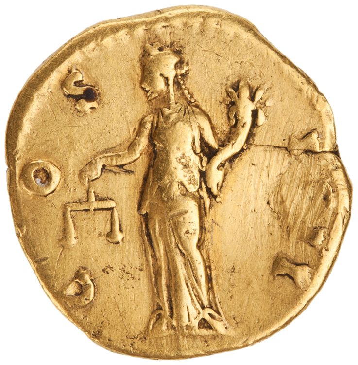 реверс RIC III Antoninus Pius 177b