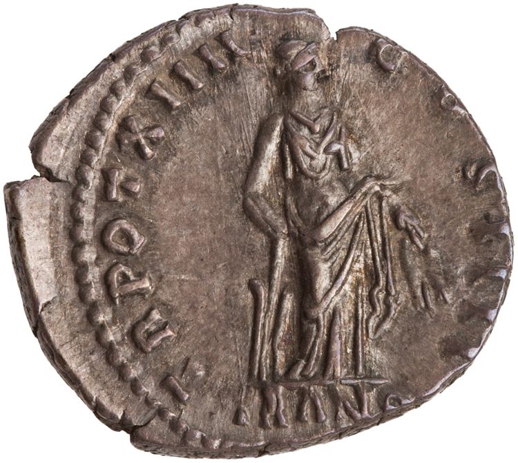 RIC III Antoninus Pius 202b, реверс, American Numismatic Society (ans)