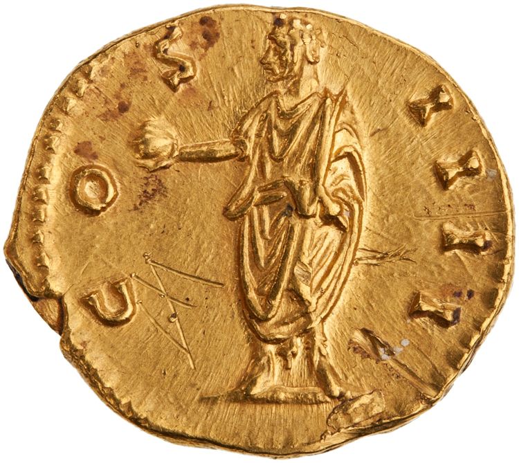 RIC III Antoninus Pius 226C, реверс, American Numismatic Society (ans)