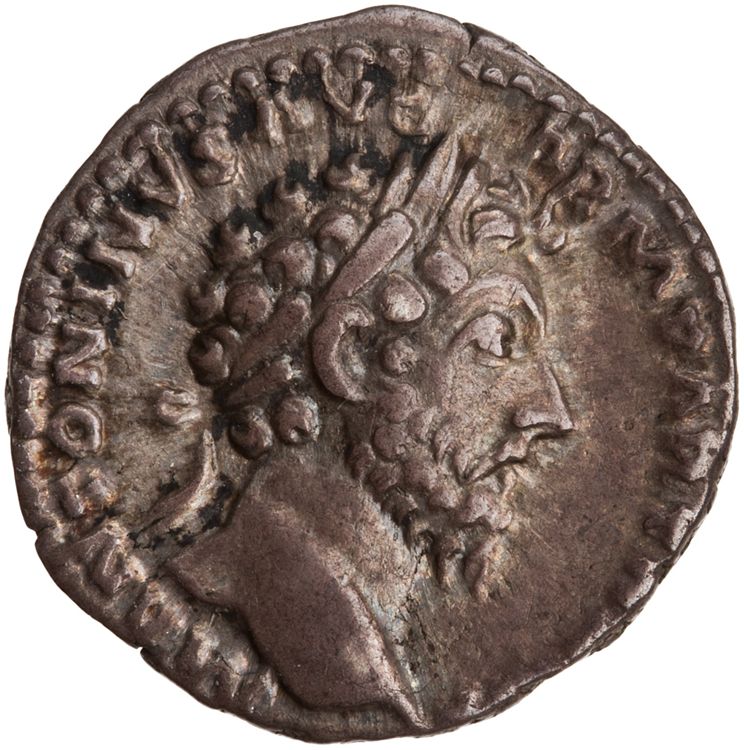 RIC III Marcus Aurelius 164, аверс, American Numismatic Society (ans)