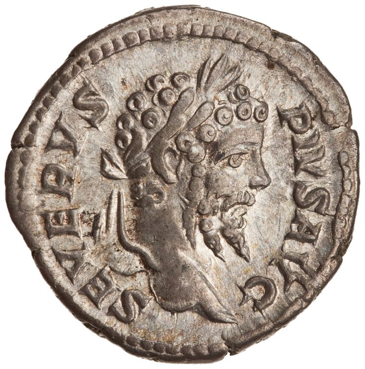 RIC IV Septimius Severus 197, аверс, American Numismatic Society (ans)