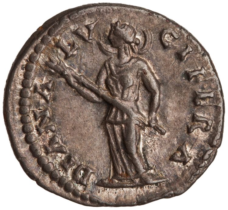 RIC IV Septimius Severus 548 (denarius), реверс, American Numismatic Society (ans)