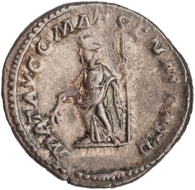 RIC IV Caracalla 380 (denarius), реверс, American Numismatic Society (ans)