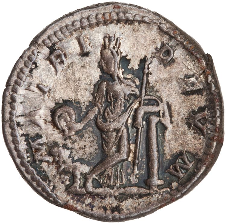 RIC IV Caracalla 382, реверс, American Numismatic Society (ans)