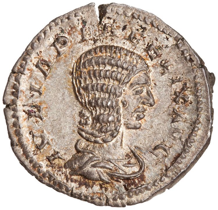 RIC IV Caracalla 388C (denarius), obverse, American Numismatic Society (ans)