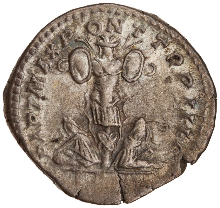 RIC IV Caracalla 54B, реверс, American Numismatic Society (ans)