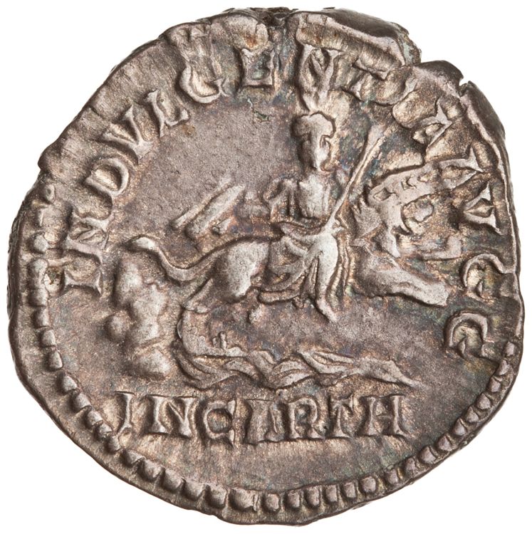 RIC IV Caracalla 130A (denarius), reverse, American Numismatic Society (ans)