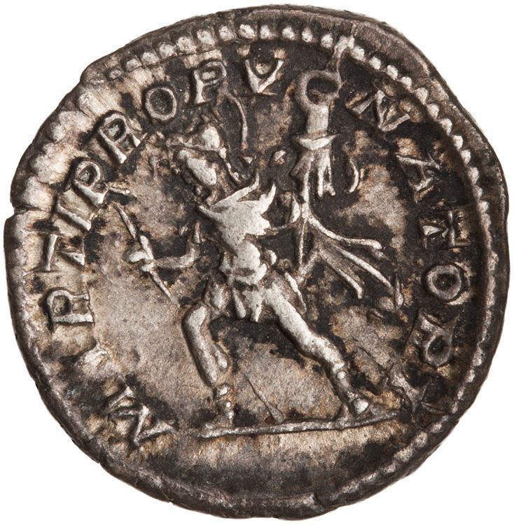 RIC IV Caracalla 223, реверс, American Numismatic Society (ans)