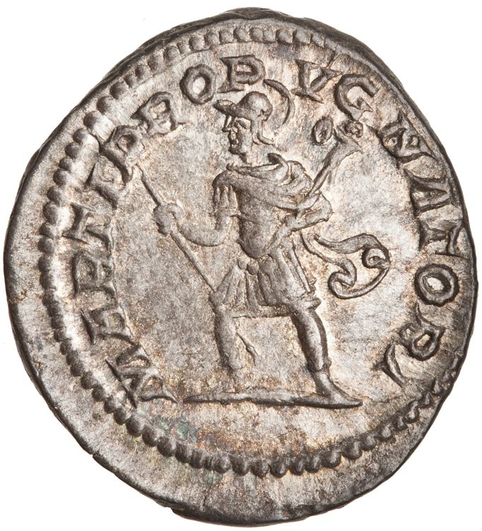 RIC IV Caracalla 307, реверс, American Numismatic Society (ans)