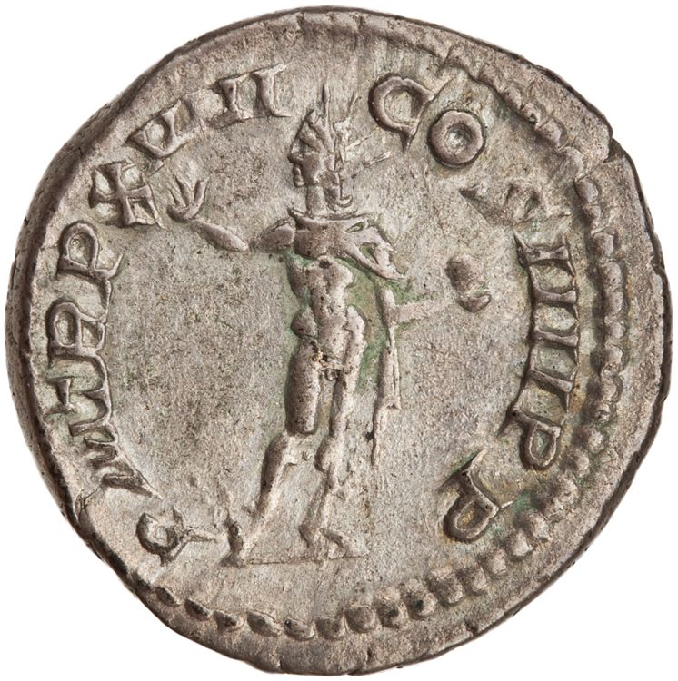 RIC IV Caracalla 264A, реверс, American Numismatic Society (ans)
