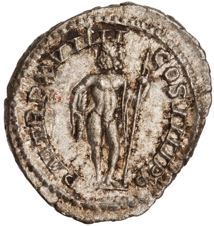 RIC IV Caracalla 275A (denarius), reverse, American Numismatic Society (ans)