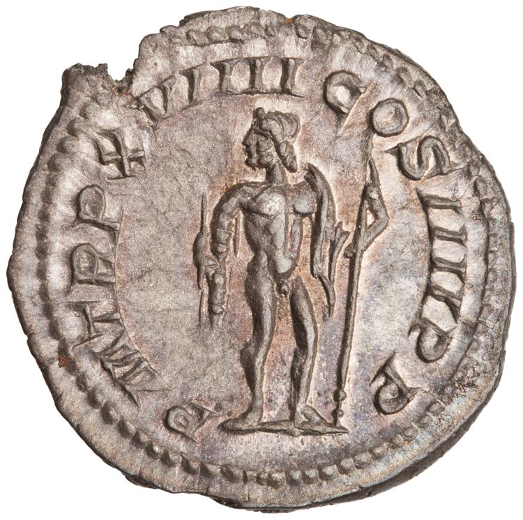 RIC IV Caracalla 275A (denarius), reverse, American Numismatic Society (ans)