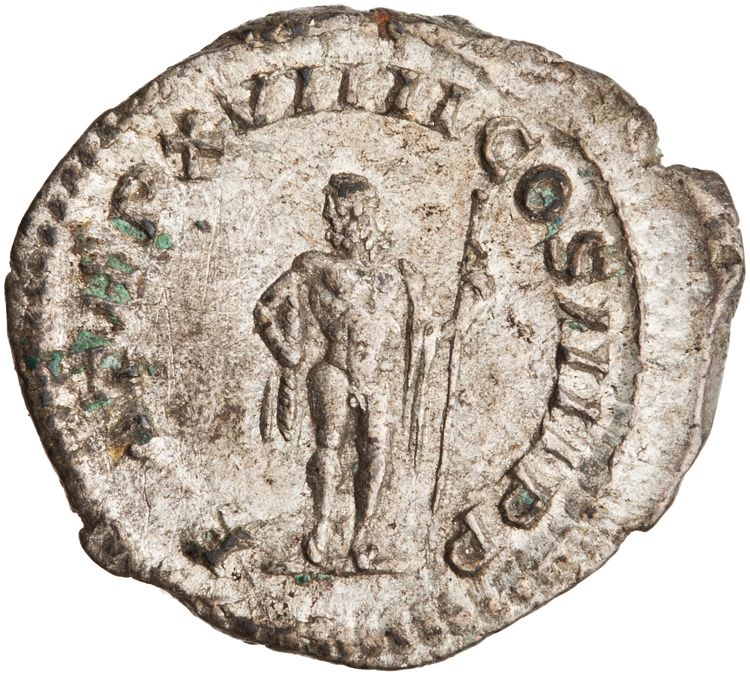 RIC IV Caracalla 275A (denarius), reverse, American Numismatic Society (ans)