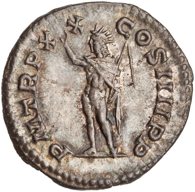 RIC IV Caracalla 293D, реверс, American Numismatic Society (ans)