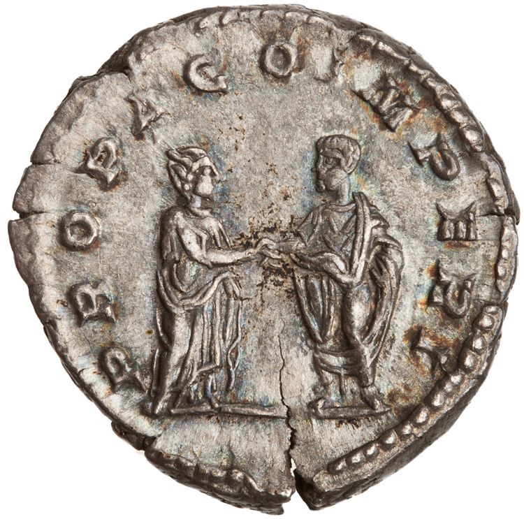 RIC IV Caracalla 362 (denarius), реверс, American Numismatic Society (ans)