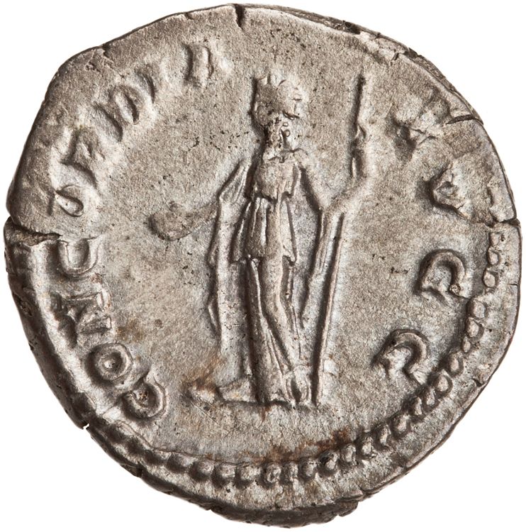 RIC IV Caracalla 363A, реверс, American Numismatic Society (ans)
