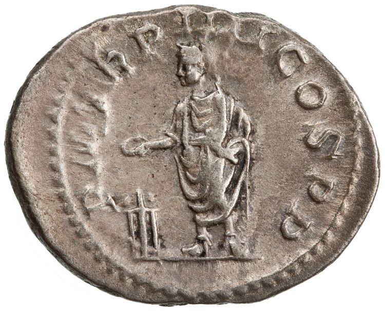 RIC IV Severus Alexander 50, reverse, American Numismatic Society (ans)