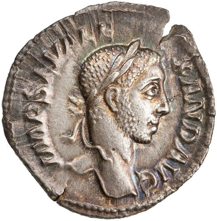 RIC IV Severus Alexander 190a, аверс, American Numismatic Society (ans)