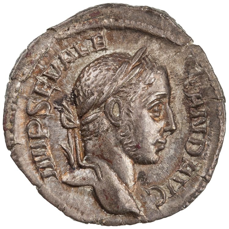RIC IV Severus Alexander 226a, аверс, American Numismatic Society (ans)