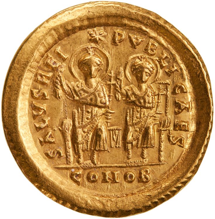 RIC X Theodosius II (East) 237, reverse, American Numismatic Society (ans)