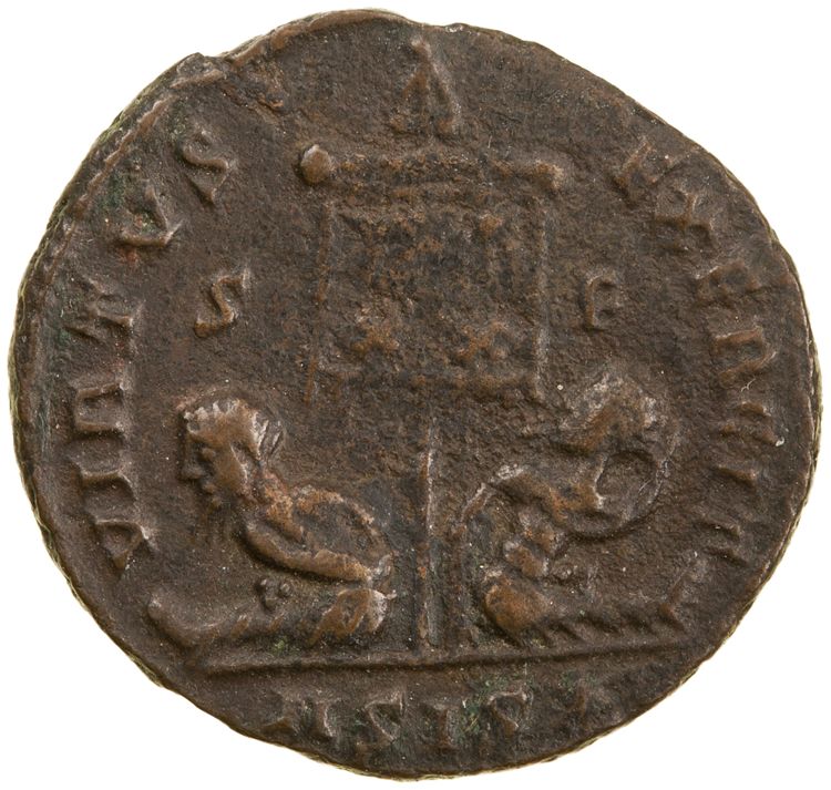 RIC VII Siscia 109, реверс, American Numismatic Society (ans)