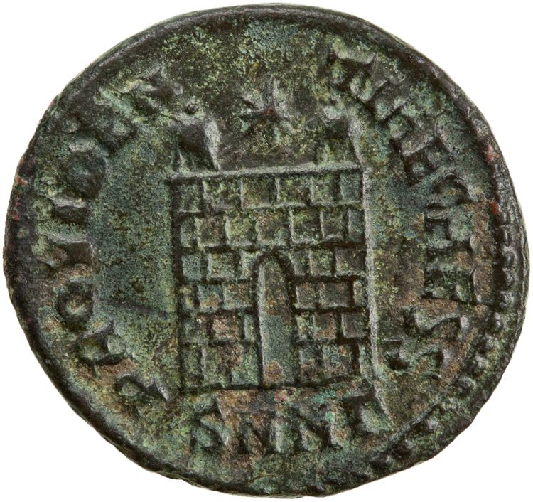 RIC VII Nicomedia 93, реверс, American Numismatic Society (ans)