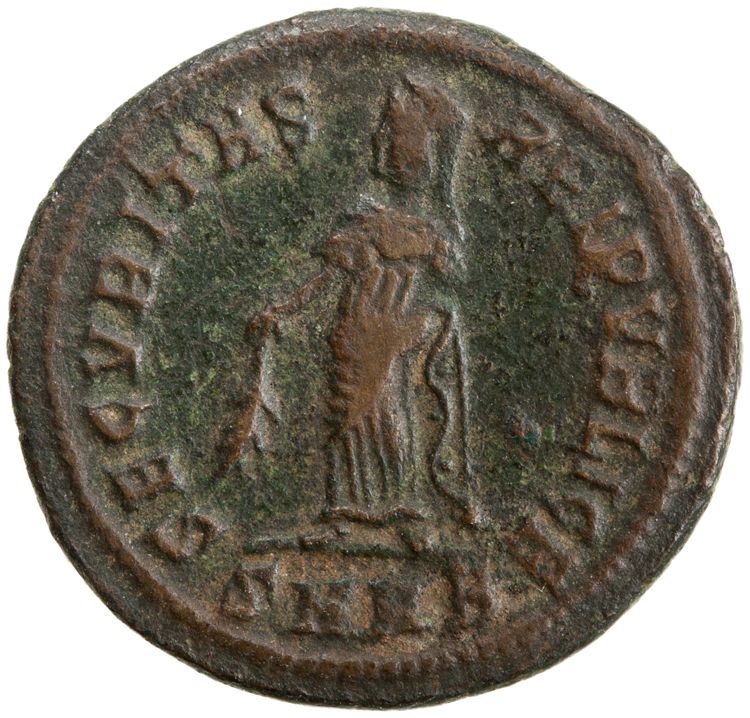 RIC VII Heraclea 79, реверс, American Numismatic Society (ans)