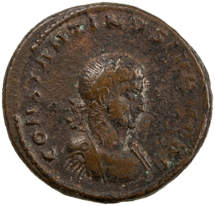 RIC VII Thessalonica 44, аверс, American Numismatic Society (ans)