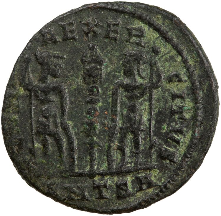 RIC VII Thessalonica 222, реверс, American Numismatic Society (ans)