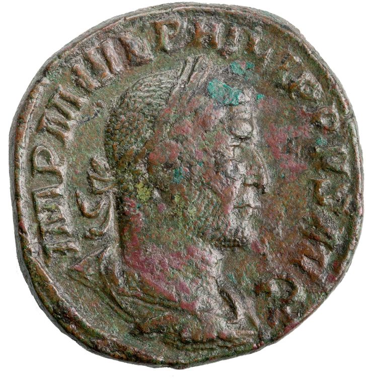 RIC IV Philip I 166A, аверс, American Numismatic Society (ans)