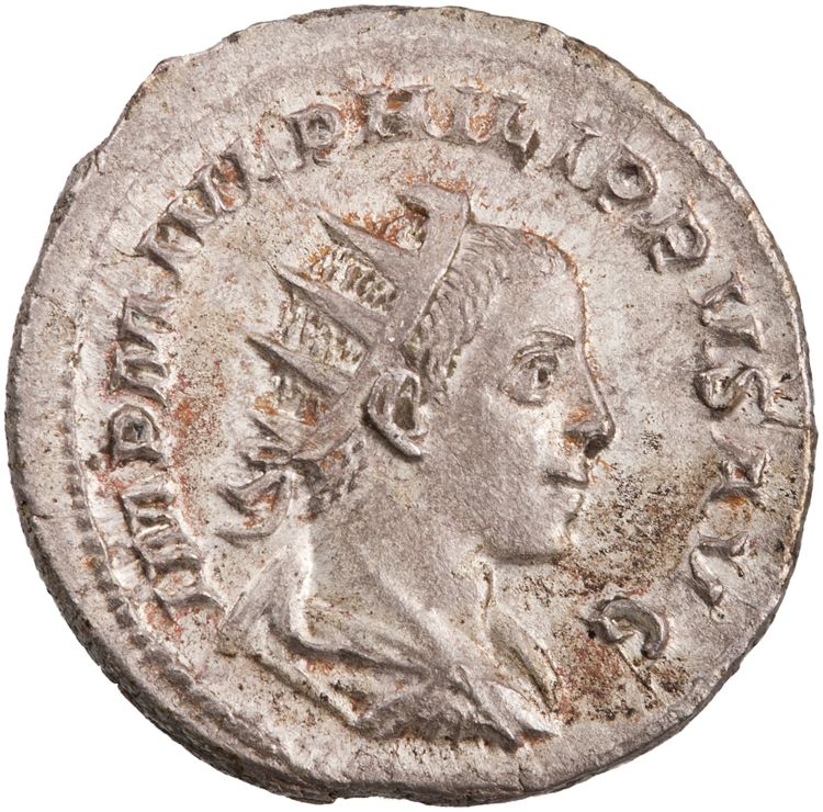 RIC IV Philip I 227, аверс, American Numismatic Society (ans)
