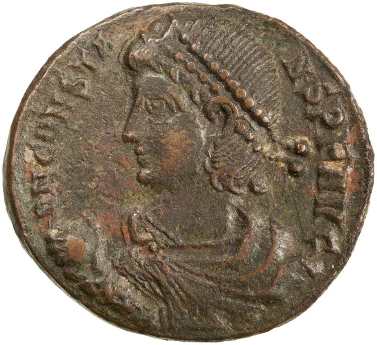 RIC VIII Thessalonica 118, аверс, American Numismatic Society (ans)