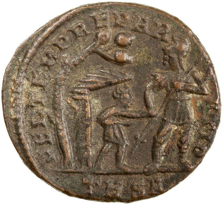 RIC VIII Thessalonica 118, реверс, American Numismatic Society (ans)