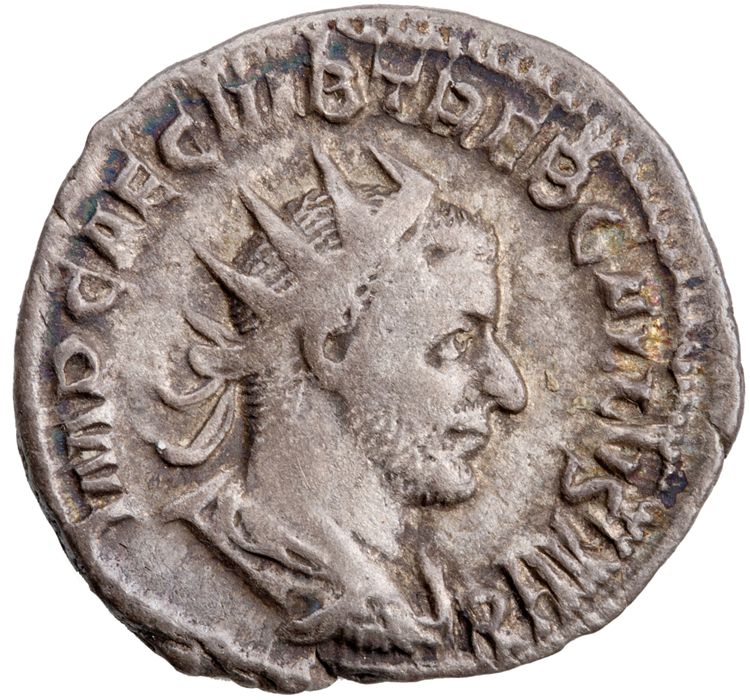 аверс RIC IV Trebonianus Gallus 34