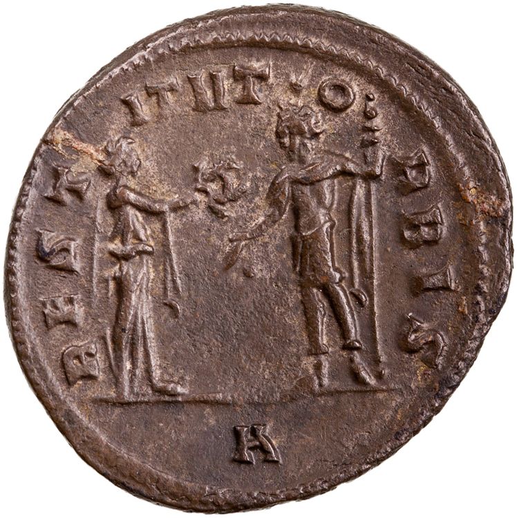 RIC V Aurelian 348, реверс, American Numismatic Society (ans)