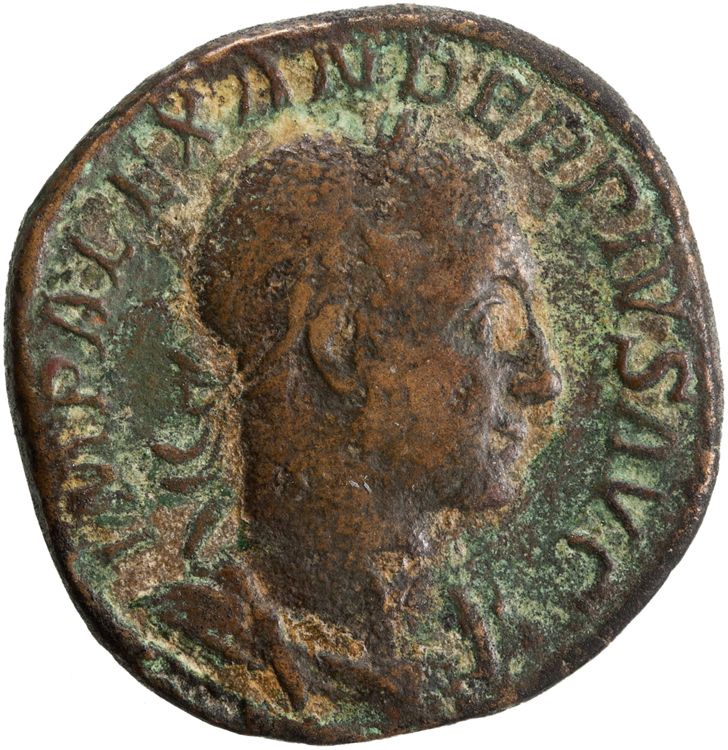 RIC IV Severus Alexander 535d, аверс, American Numismatic Society (ans)