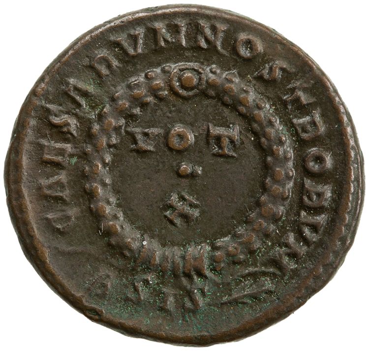 RIC VII Siscia 175, реверс, American Numismatic Society (ans)