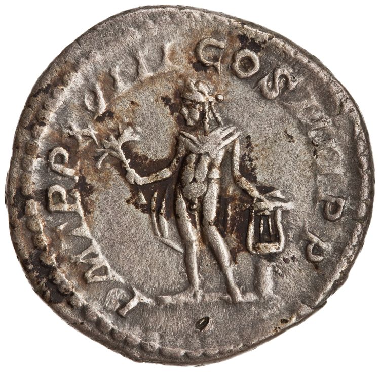 RIC IV Caracalla 254, реверс, American Numismatic Society (ans)
