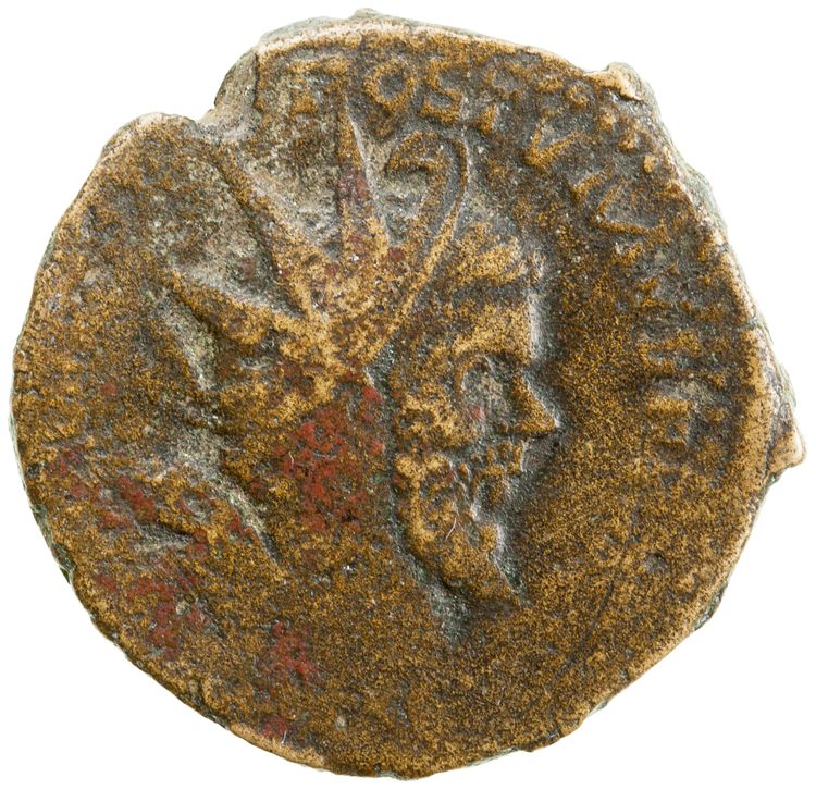 RIC V Postumus 207, obverse, American Numismatic Society (ans)