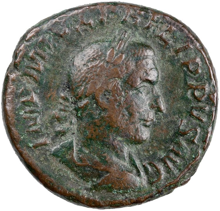 RIC IV Philip I 195B, аверс, American Numismatic Society (ans)