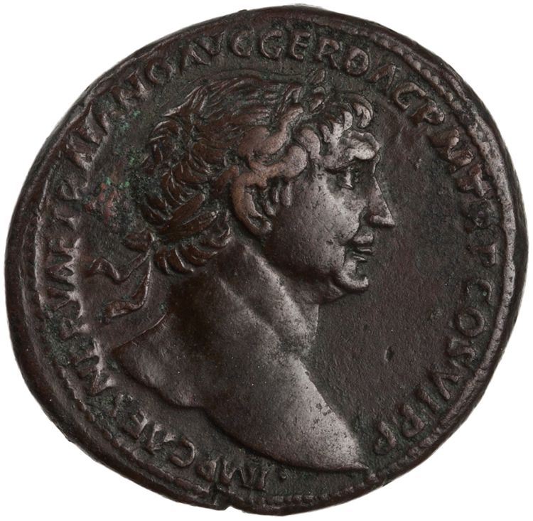 аверс RIC II Trajan 614 (as)