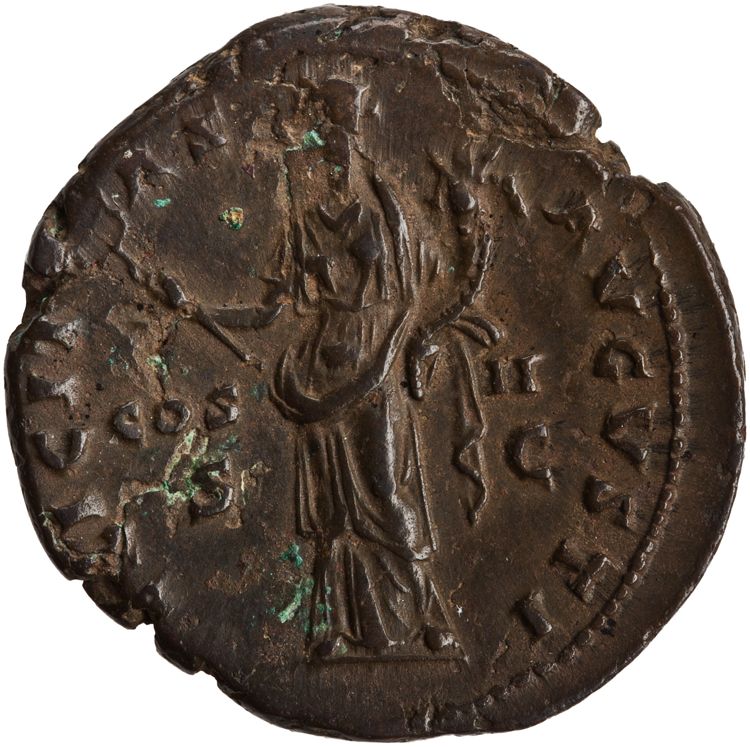 RIC III Antoninus Pius 557, реверс, American Numismatic Society (ans)