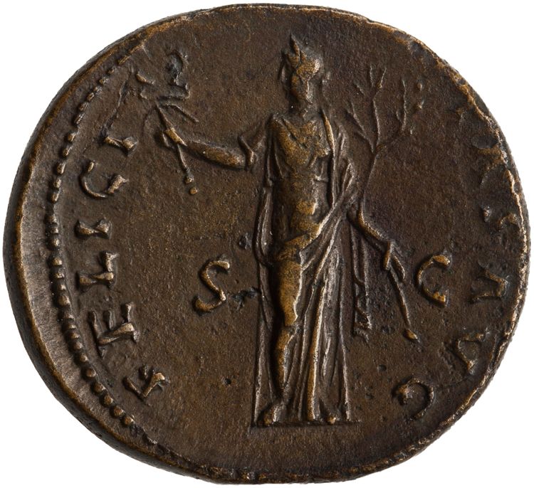 RIC III Antoninus Pius 658, реверс, American Numismatic Society (ans)