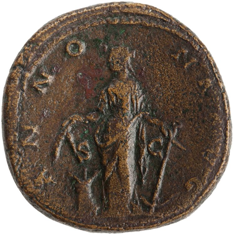 RIC III Antoninus Pius 756, реверс, American Numismatic Society (ans)