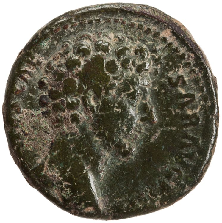 RIC III Antoninus Pius 1305A (dupondius), аверс, American Numismatic Society (ans)